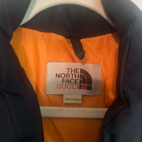 The North Face x Gucci Navy and Orange Jacket - Picture 3 of 6